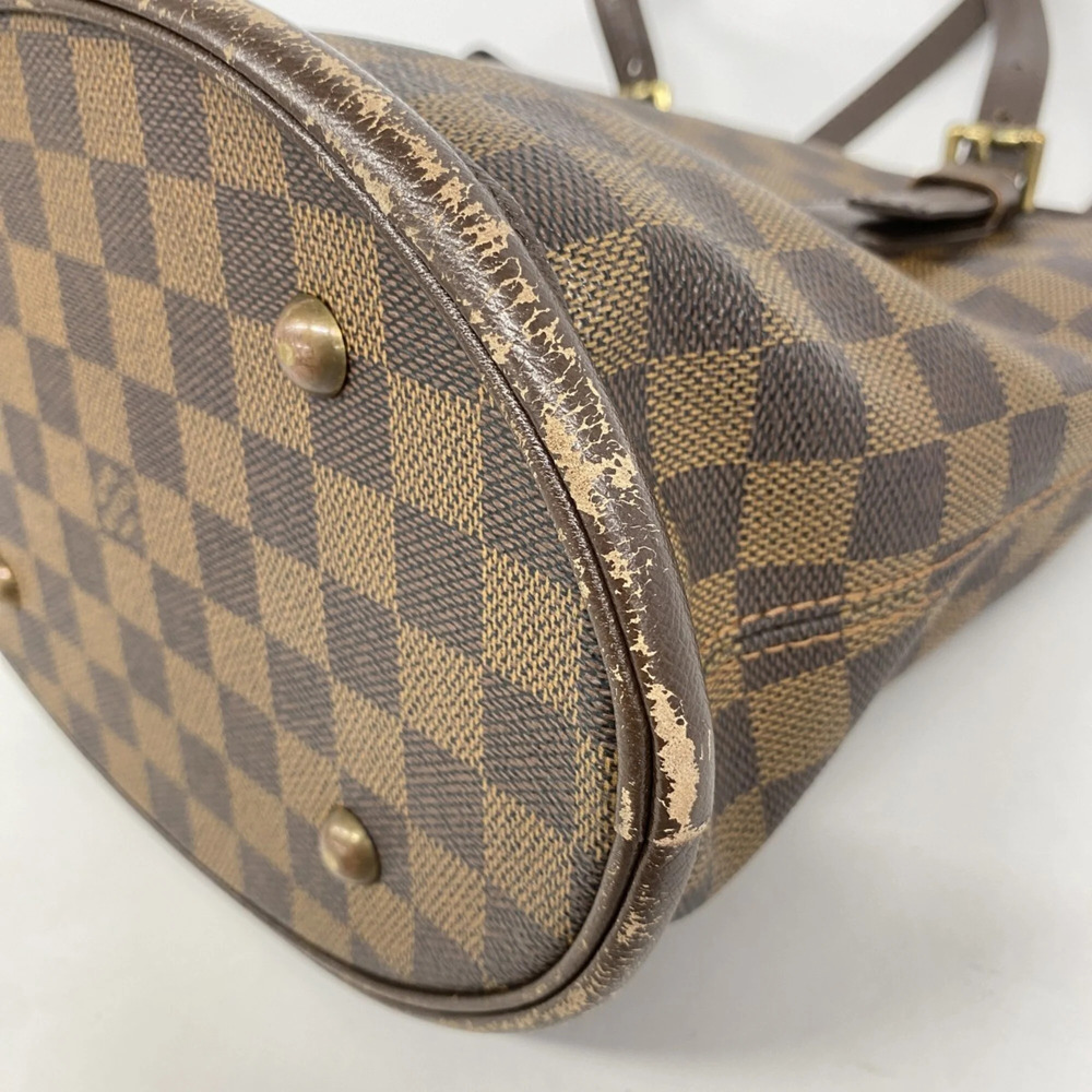 LOUIS VUITTON Authentic Brown Damier Tote Bag - Picture 6 of 12